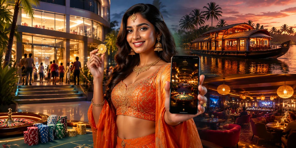 Model betting on cricket in scenic Kerala backwaters